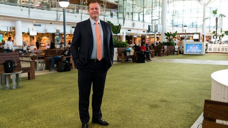 Mr. Gert-Jan de Graaff, CEO Brisbane Airport