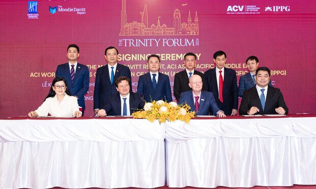The Trinity Forum 2024, The Moodie Davitt Report, IPP Group, Airports Corporation of Vietnam (ACV), ACI APAC & MID, ACI WORLD, MoU Signing