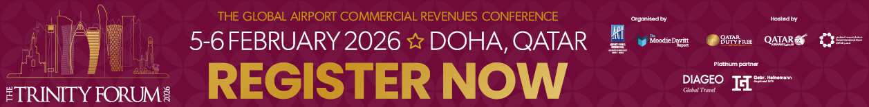 The Trinity Forum 2026, aviation commercial event, ACI, Moodie Davitt Report, airport event, Doha event, commercial revenues, travel retail gathering