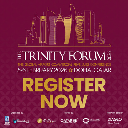 The Trinity Forum 2026, aviation commercial event, ACI, Moodie Davitt Report, airport event, Doha event, commercial revenues, travel retail gathering