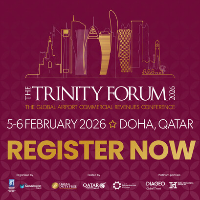 The Trinity Forum 2026, aviation commercial event, ACI, Moodie Davitt Report, airport event, Doha event, commercial revenues, travel retail gathering