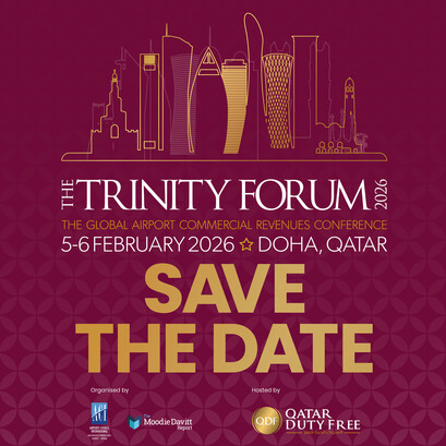 The Trinity Forum 2026, aviation commercial event, ACI, Moodie Davitt Report, airport event, Doha event, commercial revenues, travel retail gathering