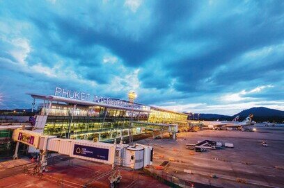 Phuket International Airport officially opened Renovated Domestic Terminal.