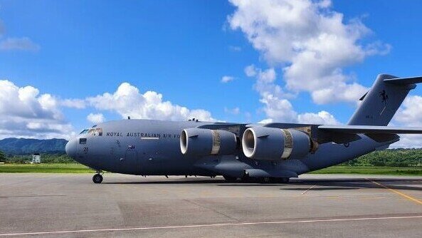 The RAAF have most recently brought emergency humanitarian relief to Vanuatu in the aftermath of TC Harold, providing basic materials to immediately support people who suffered the loss of their homes, such as tents, tarpaulins, and hygiene and kitchen 