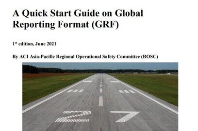 Quick Start Guide on Global Reporting Format available to ACI Asia-Pacific members.  