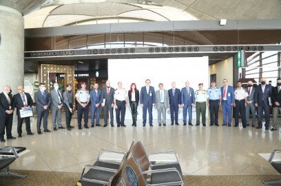Azaizeh Recognizes Security Authorities and Companies Working at Queen Alia International Airport during Ceremony Hosted by Airport International Group