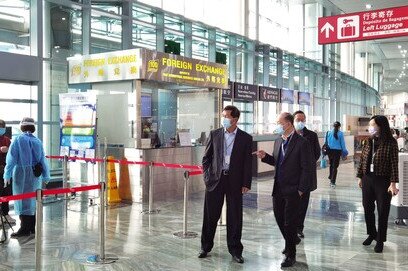 CAM Executive Directors Inspected the Airport Operations before New Year