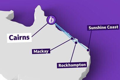 Cairns Airport Named on Bonza’s Inaugural Route Map In The Largest Launch Announcement in Australia’s Aviation History
