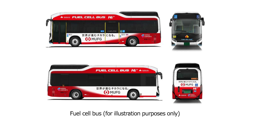 hydrogen fuel cell bus service