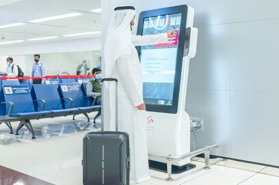Within The Activities Of "UAE Innovates 2022" Sharjah Airport Authority Launches The New Smart Information Desk To Serve Passengers