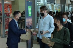 Penang International Airport Welcomes First Vtl Passengers From Singapore