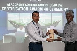 1st in-Country Aerodrome Control Course (ICAO 052) Certification at Velana International Airport