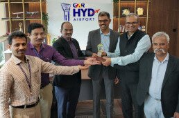 GMR Hyderabad International Airport  Receives ACI Asia–Pacific Green Airports Recognition Fifth Time in a Row 