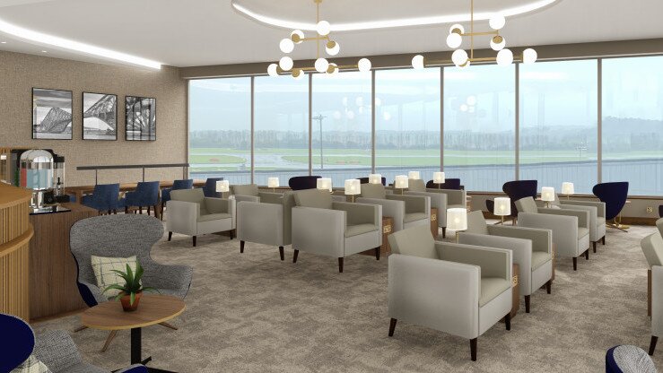 Plaza Premium Lounge Edinburgh – main lounge with runway view (rendering image).jpg