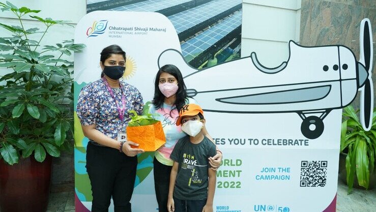 Mumbai International Airport Spreads the Message of Green Living With Travellers on World Environment Day