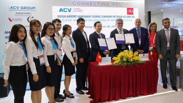 Sister Airport Agreement Signing Ceremony between Airports Corporation of Vietnam (ACV) and Società Esercizi Aeroportuali Group (SEA)