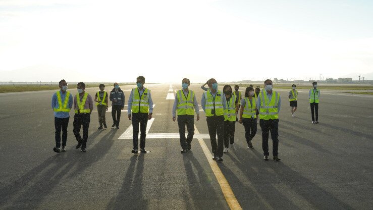 Flights Land on Third Runway as Operation Familiarisation Commences