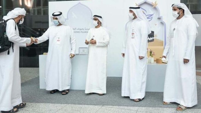 Sharjah Airport Receives Hajj Pilgrims Returning From Saudi Arabia