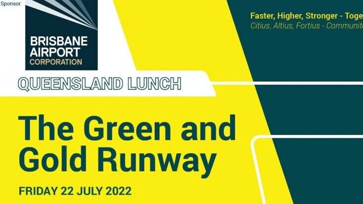 Brisbane Airport is Launching the Green & Gold Runway 