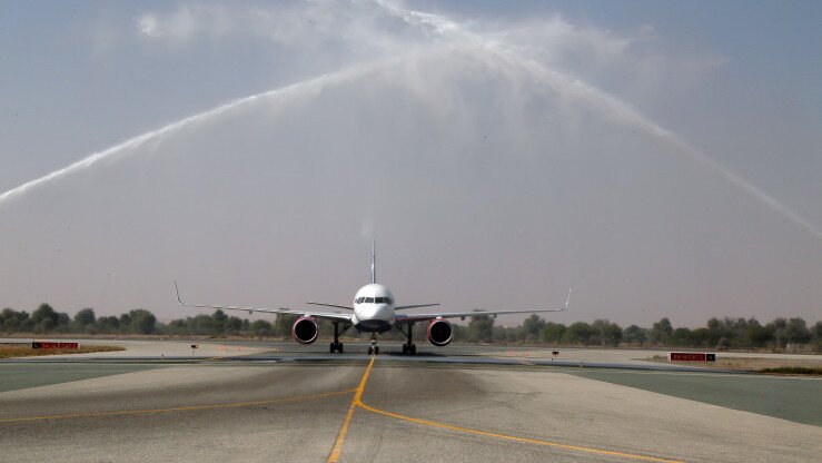 AZUR AIR, Charter Flights, Ras Al Khaimah Airport 