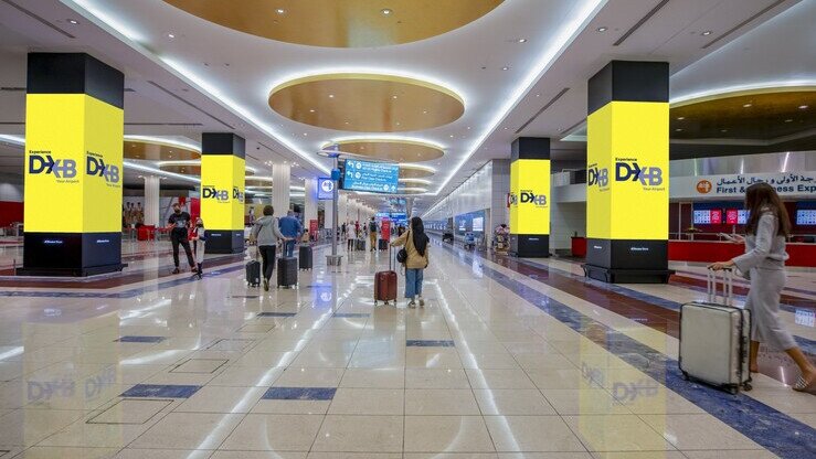 Dubai airports, traffic, passengers forecast