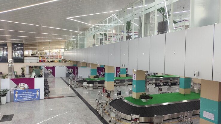 MIA, International Arrival, NITB, India airport