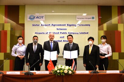 AOT, Airports of Thailand, Istabul Airport, airport development, cooperation