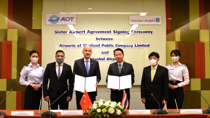 AOT, Airports of Thailand, Istabul Airport, airport development, cooperation
