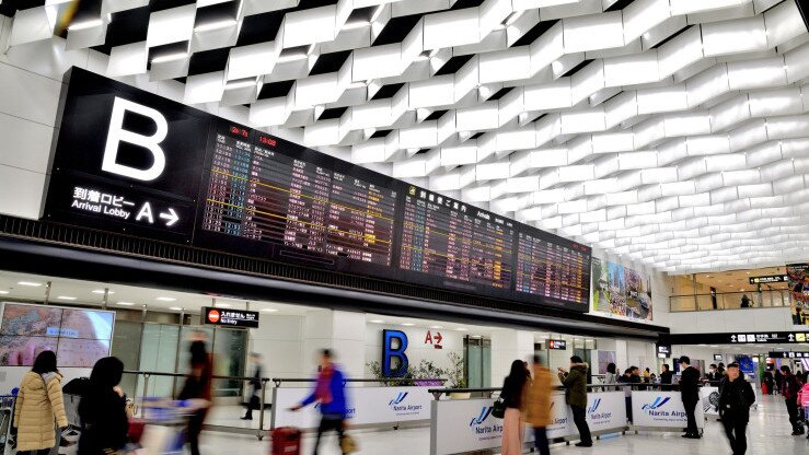 narita airport, connectivity