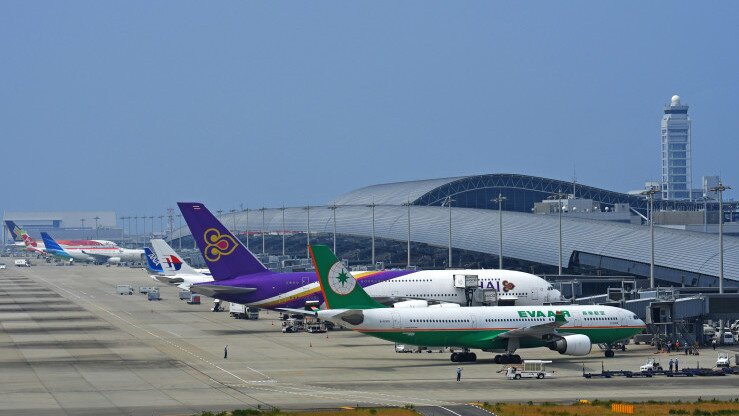 Kansai Airports, KIX, traffic, report