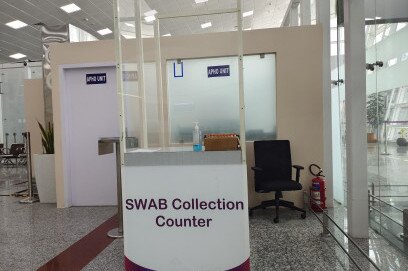 MIA, Covid19, Swab test, Mangaluru International Airport 
