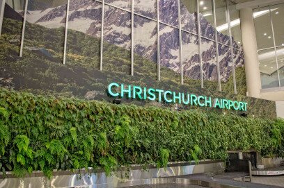 Christchurch Airport, NZ, New Zealand, China Airlines