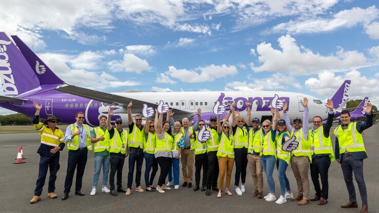 Sunshine Coast Airport Staff, Bonza Air  