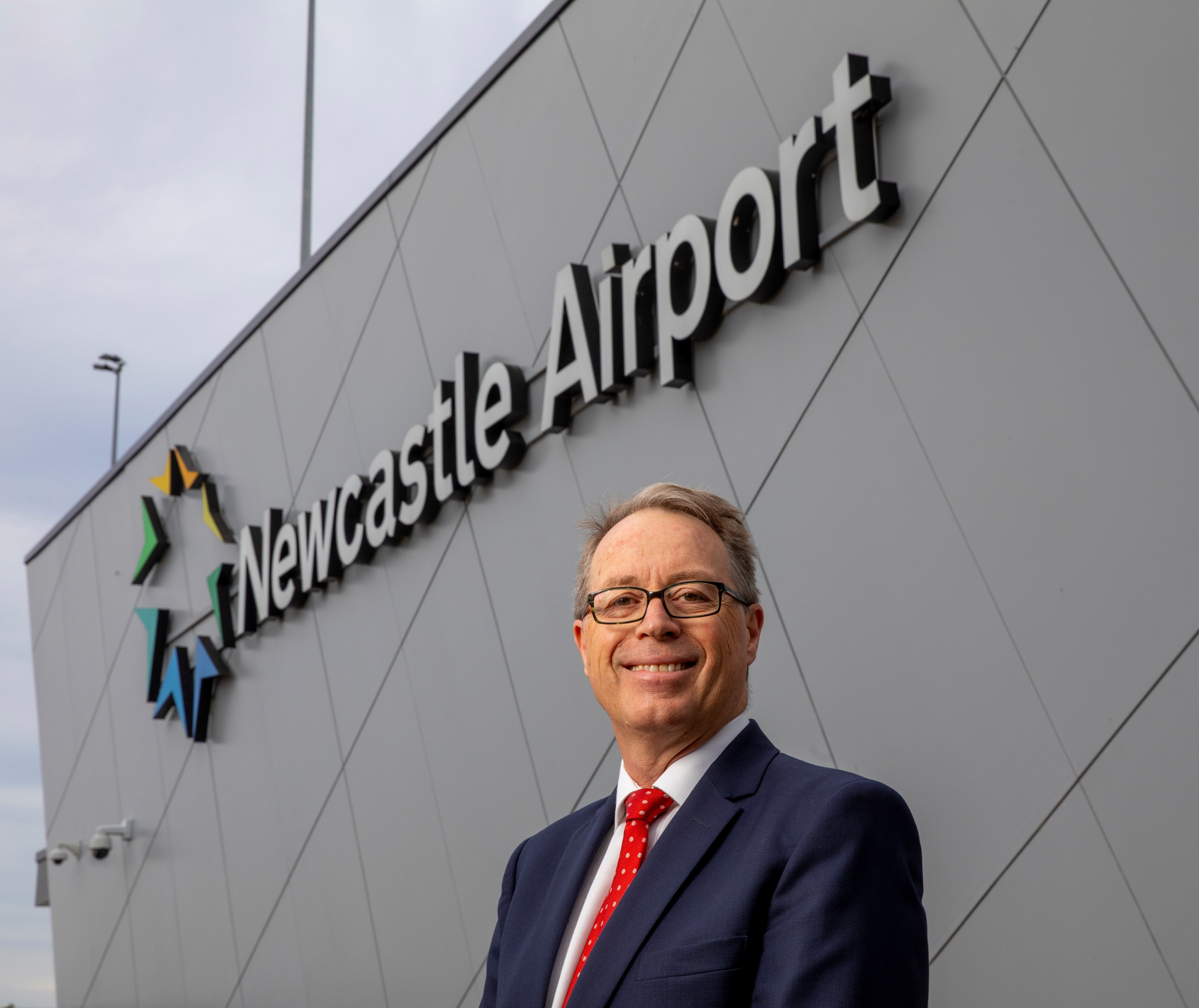Newcastle Airport CEO Dr Peter Cock 