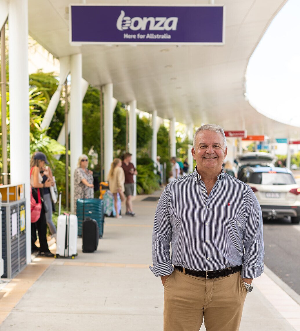 Sunshine Coast Airport CEO, Andrew Brodie