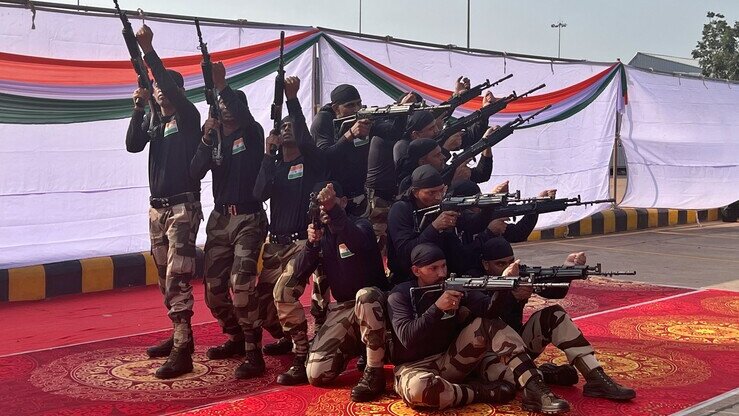 Mangaluru International Airport Limited, CISF, India Republic Day 