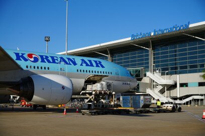 Queensland airport, Korean air, Brisbane airport, BAC