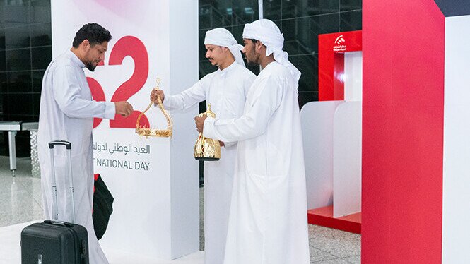 Sharjah Airport, Kuwaitis, National Day Celebrations