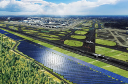 Narita International Airport Corporation, NAA, Solar energy plants, decarbonisation