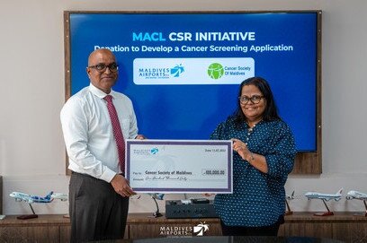 Maldives Airports Company Limited (MACL), cancer society