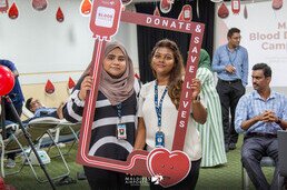 maldives airports blood donation camp