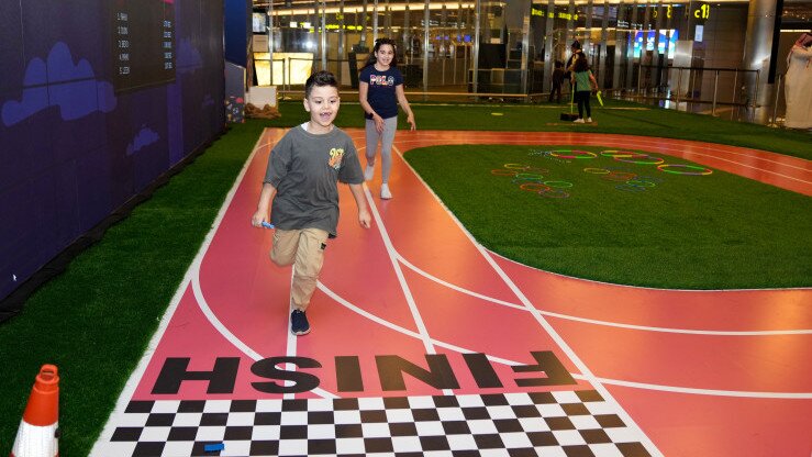 Hamad International Airport, Qatar National Sports Day, Passengers Experience 