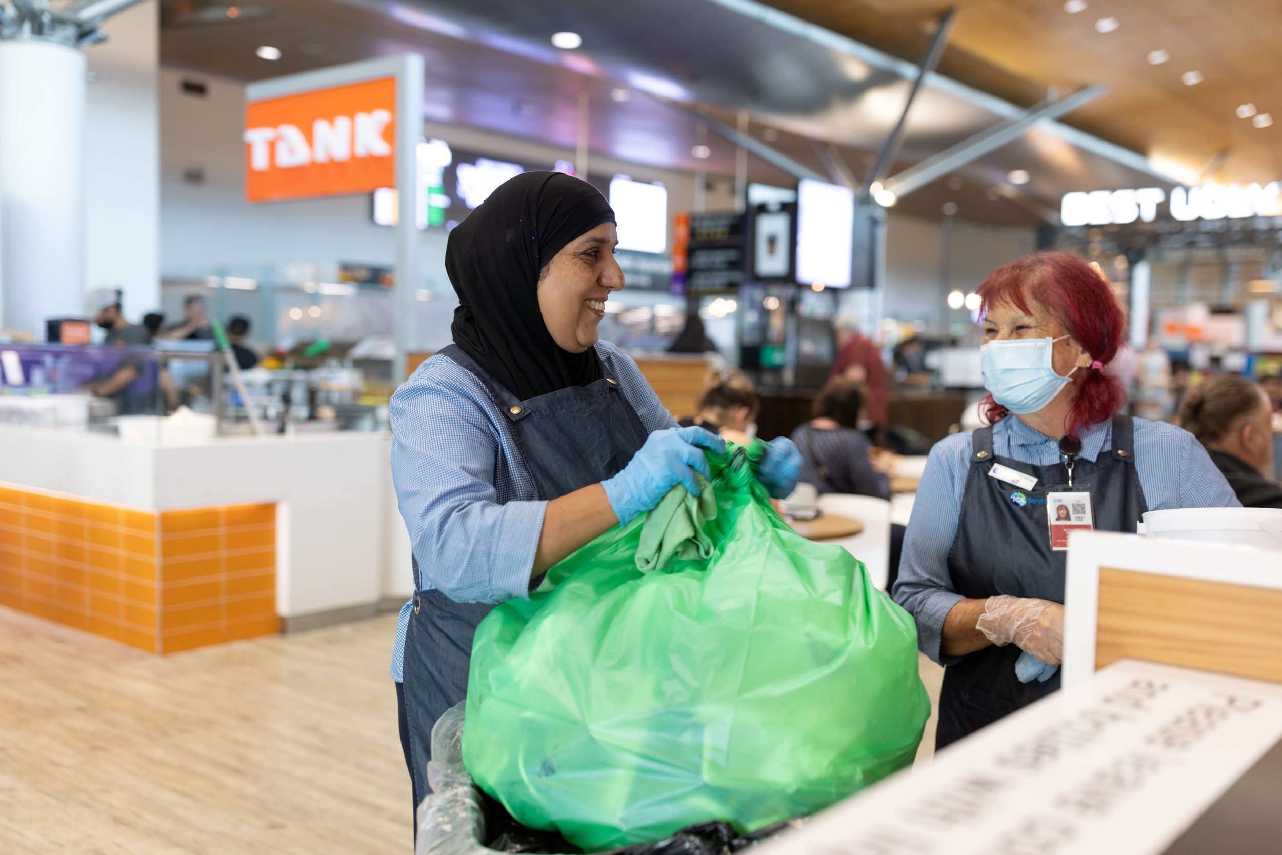 Waste away, Auckland Airport, Compost programme