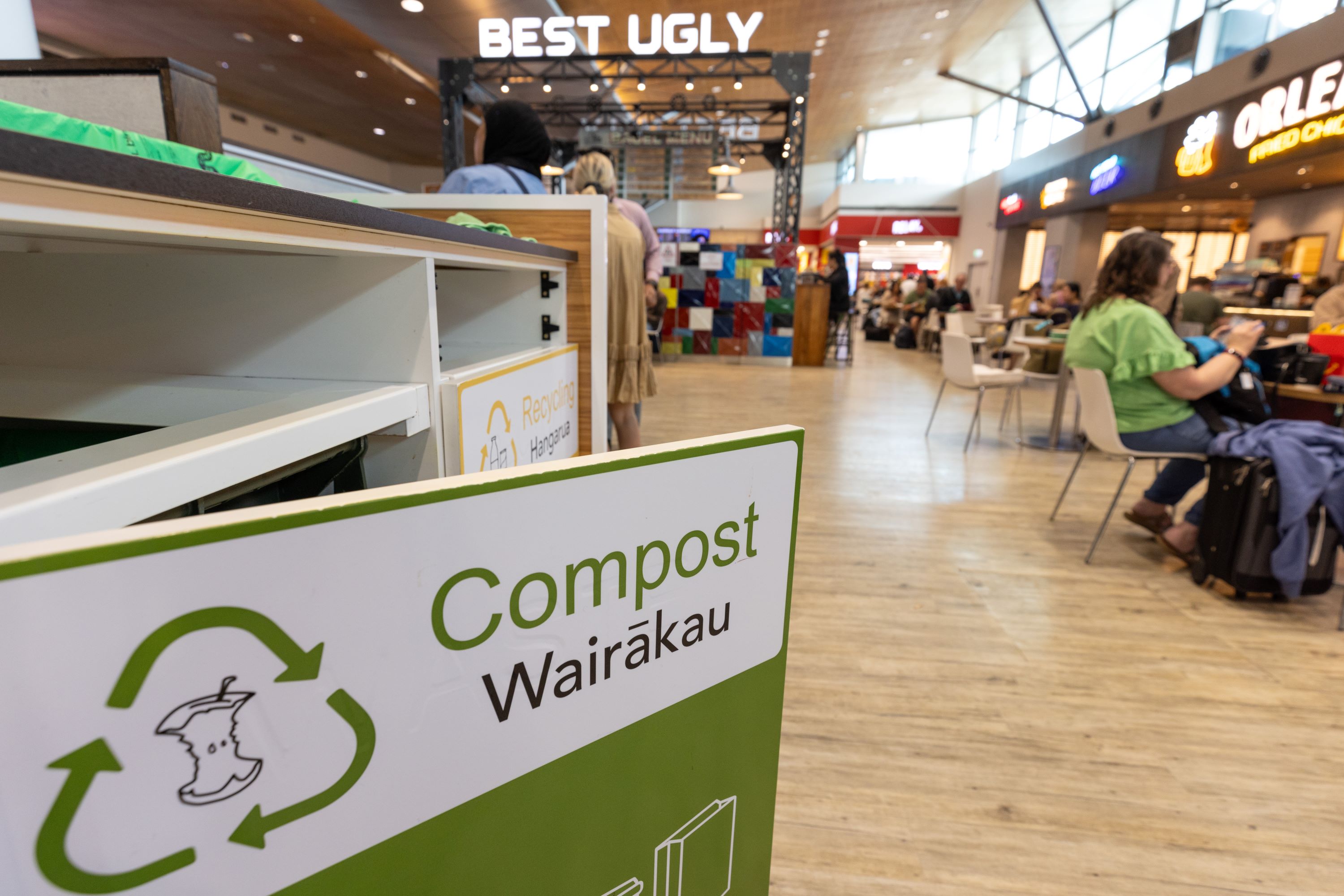 Waste away, Auckland Airport, Compost programme