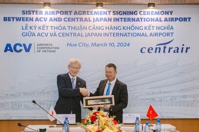 Airports Corporation of Vietnam, Central Japan International Airport, Sister Airport Cooperation
