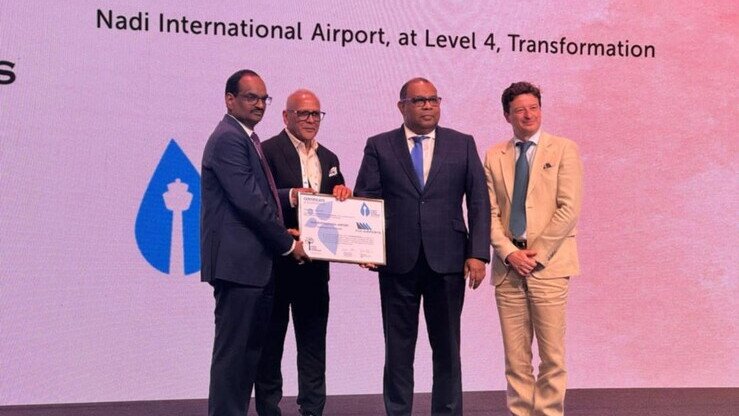 Fiji's Nadi International Airport achieves Level 4 of Airport Carbon Accreditation