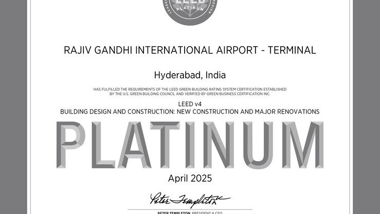 Hyderabad Airport ACI Asia-Pacific & Middle East, Airport Carbon Accreditation