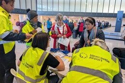 Region rallies behind Newcastle Airport’s international terminal in full-scale trial
