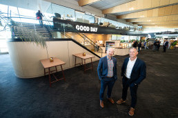 Wellington Airport, good day