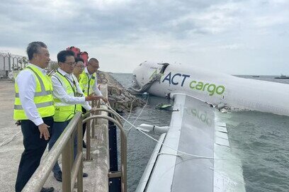 Airport Authority’s statement on north runway aircraft incident Expressing deep condolences over the death of two airport staff